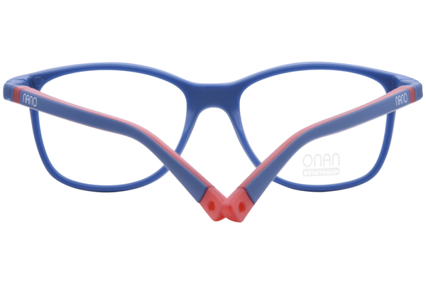  Nano Vista Quest-SC-3.0 NAO316 Eyeglasses Youth Kids Full Rim w/Clip-On 