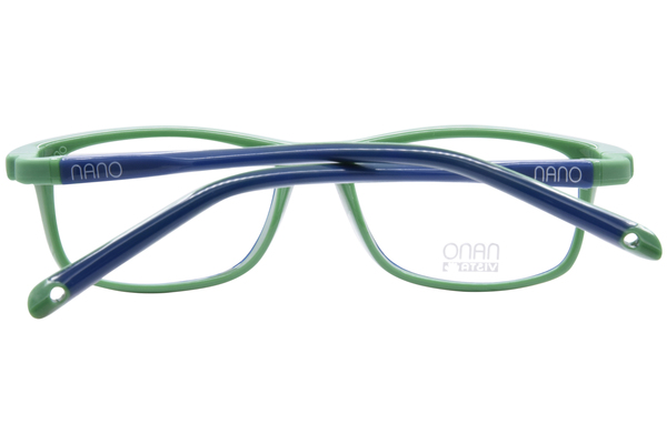  Nano Vista Sleek-Crew-3.0 NAO310 Eyeglasses Youth Kids Full Rim Rectangle Shape 