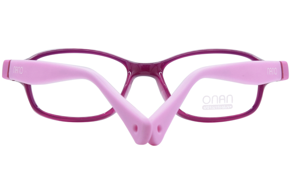  Nano Vista Twitch-SC-3.0 NAO323 Eyeglasses Youth Kids Full Rim w/Clip-On 