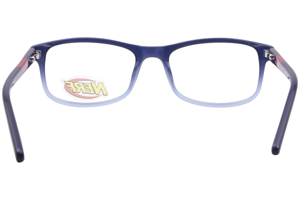  Nerf Gladiator Eyeglasses Youth Kids Boy's Full Rim Rectangle Shape 