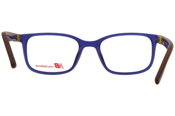  New Balance Kids NBK5049 Eyeglasses Youth Boys Full Rim Square Optical Frame 