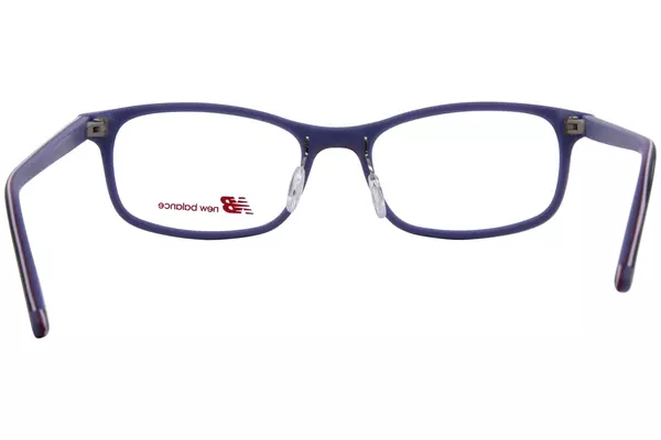  New Balance NBK138 Eyeglasses Youth Kids Boy's Full Rim Rectangle Shape 