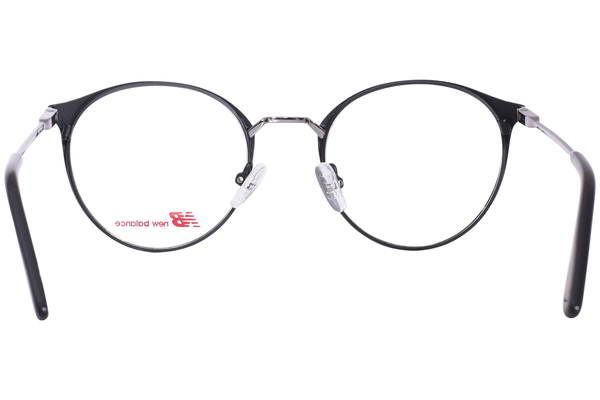  New Balance NBK163 Eyeglasses Youth Kids Boys Full Rim Round Shape 
