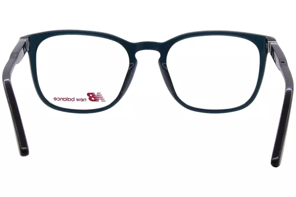  New Balance NBK168 Eyeglasses Youth Boy's Black Full Rim Rectangle Shape 