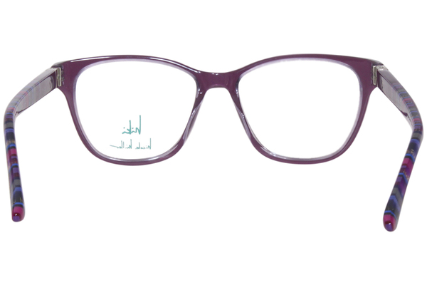  Nicole Miller Clea Eyeglasses Youth Girl's Full Rim Square Shape 