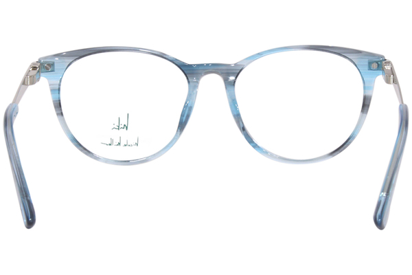  Nicole Miller Ella Eyeglasses Youth Girl's Full Rim Round Shape 