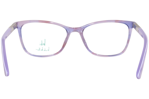  Nicole Miller Indra Eyeglasses Youth Girl's Full Rim Cat Eye 