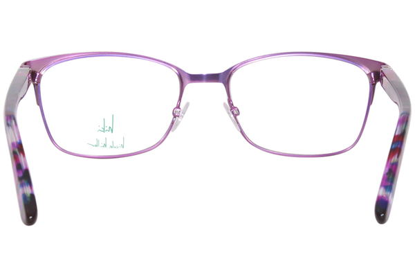  Nicole Miller Joss Eyeglasses Youth Girl's Full Rim Square Shape 