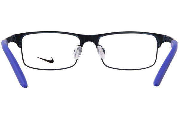  Nike Eyeglasses Youth Kids Full Rim Rectangle Shape 