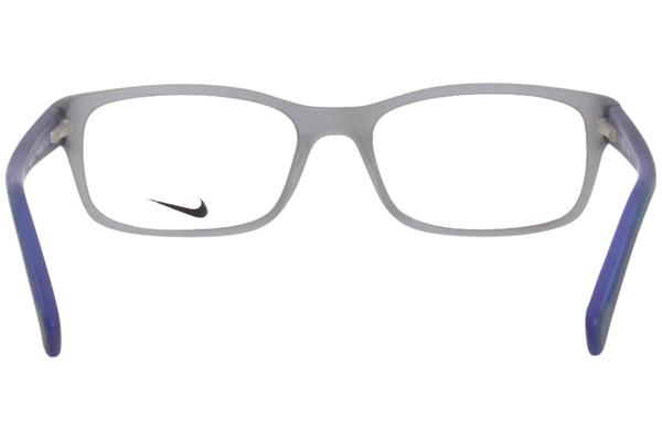  Nike Kids Youth Eyeglasses 5513 Full Rim Rectangle Shape 
