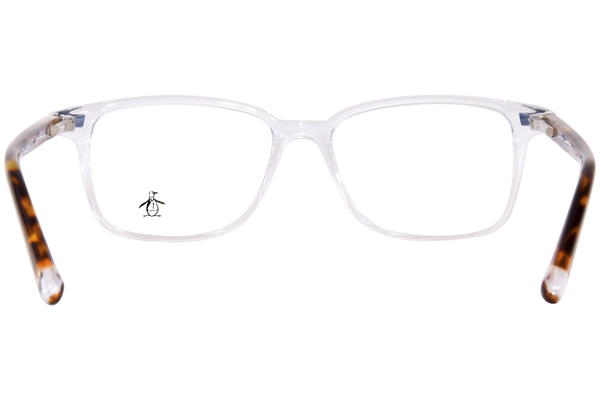  Original Penguin The Leopold Jr Eyeglasses Youth Kids Full Rim Rectangle Shape 