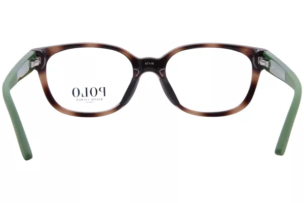  Polo Ralph Lauren PP8551U Eyeglasses Youth Kids Full Rim Pillow Shape 