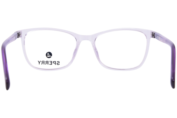  Sperry Juneau Eyeglasses Youth Kids Girl's Full Rim Oval Shape 