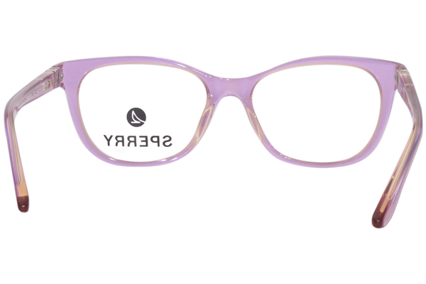  Sperry Seafish Eyeglasses Youth Girl's Full Rim Cat Eye 