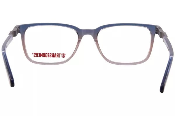  Transformers Power Eyeglasses Youth Kids Boy's Full Rim Rectangle Shape 