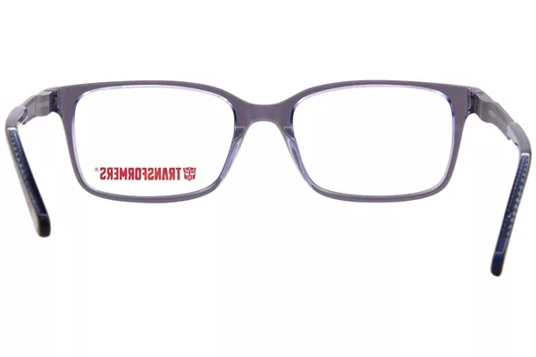  Transformers Stealth Eyeglasses Youth Kids Boy's Full Rim Rectangle Shape 