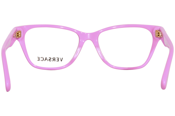  Versace VK3003U Eyeglasses Youth Kids Girl's Full Rim Rectangle Shape 