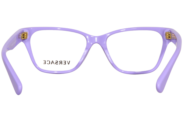  Versace VK3003U Eyeglasses Youth Kids Girl's Full Rim Rectangle Shape 