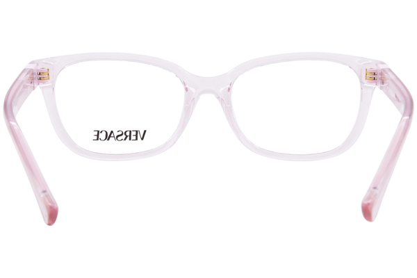  Versace VK3006U Eyeglasses Youth Kids Girl's Full Rim Rectangle Shape 