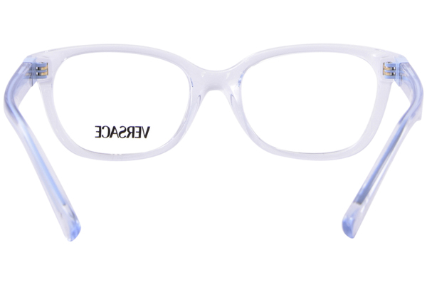  Versace VK3006U Eyeglasses Youth Kids Girl's Full Rim Rectangle Shape 