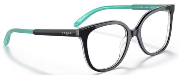  Vogue VY2012 Eyeglasses Youth Kids Full Rim Square Shape 