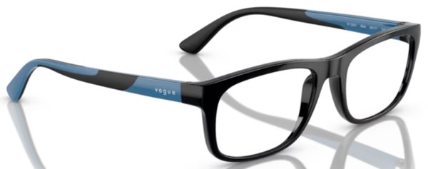 Vogue VY2021 Eyeglasses Youth Kids Boy's Full Rim Rectangle Shape 