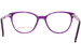 Betsey Johnson Cosmic Eyeglasses Youth Kids Girl's Full Rim Oval Shape