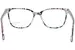 Betsey Johnson Noneya Eyeglasses Youth Kids Girl's Full Rim Square Shape