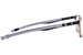 Champion Snack Eyeglasses Youth Boy's Full Rim Rectangle Shape