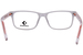 Converse CV5082Y Eyeglasses Youth Kids Boy's Full Rim Rectangle Shape