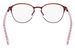 Draper James DJ1015 Eyeglasses Youth Kids Girl's Full Rim Round Shape