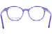 Draper James DJ1021 Eyeglasses Youth Kids Girl's Full Rim Round Shape