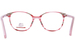 Hello Kitty HK375 Eyeglasses Youth Kids Girl's Full Rim Round Shape