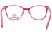 Hello Kitty HK379 Eyeglasses Youth Kids Girl's Full Rim Cat Eye