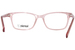 Kensie Shimmer Eyeglasses Youth Girl's Full Rim Rectangle Shape