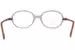 Lafont Paris Cirque Eyeglasses Youth Kids Girl's Full Rim Round Shape