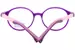 Nano Vista Flicker-Glow-3.0 NAO318 Eyeglasses Youth Kids Full Rim Round Shape