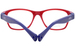 Nano Vista Gaikai-SC-3.0 NAO305 Eyeglasses Youth Kids Full Rim w/Clip-On