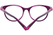 Nano Vista Glitch-SC-3.0 NAO315 Eyeglasses Youth Kids Full Rim w/Clip-On