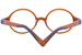 Nano Vista Loading-3.0 NAO327 Eyeglasses Youth Kids Full Rim Round Shape