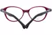Nano Vista Mimi-SC-3.0 NAO312 Eyeglasses Youth Kids Full Rim Cat Eye w/Clip-On