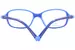 Nano Vista Sleek-Replay-3 NAO309 Eyeglasses Youth Kids Full Rim Rectangle Shape