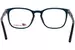 New Balance NBK168 Eyeglasses Youth Boy's Black Full Rim Rectangle Shape