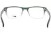Nike 1000Y Eyeglasses Full Rim Rectangle Shape