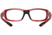 Wiley X Gamer Eyeglasses Youth Full Rim Rectangle Shape