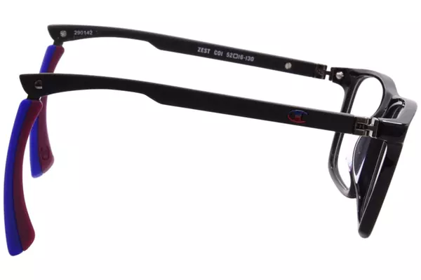  Champion CU Zest Eyeglasses Youth Kids Boy's Full Rim Square Shape 
