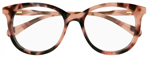  Chloe CC0028O Eyeglasses Youth Kids Girl's Full Rim Round Shape 