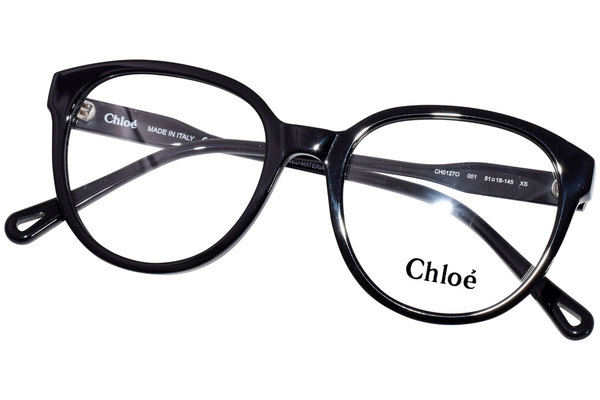  Chloe CH0127O Eyeglasses Women's Full Rim Cat Eye 