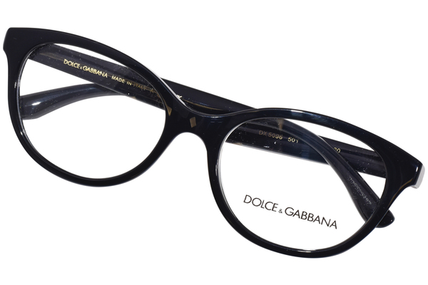  Dolce & Gabbana DX-5096 Eyeglasses Youth Kids Girl's Full Rim Butterfly Shape 