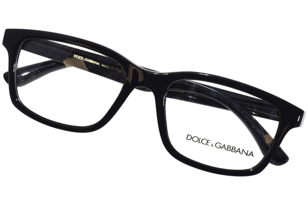  Dolce & Gabbana DX-5097 Eyeglasses Youth Kids Girl's Full Rim Rectangle Shape 